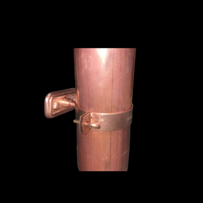 Downspout Pipe Strap Base Plate