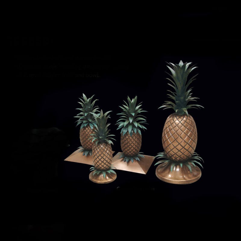 Copper Pineapples