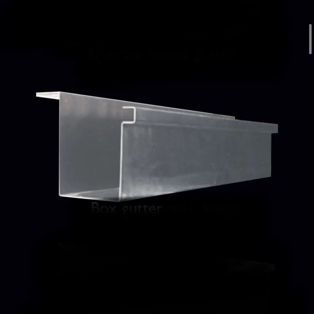 Half Round Gutters With A Double Bead | Rutland