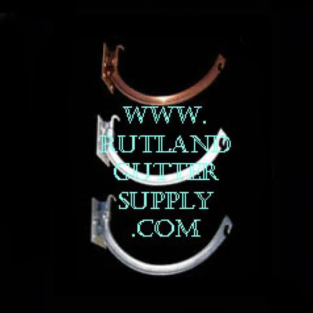 Half Round Rafter Mount Scroll Gutter Hangers | Rutland